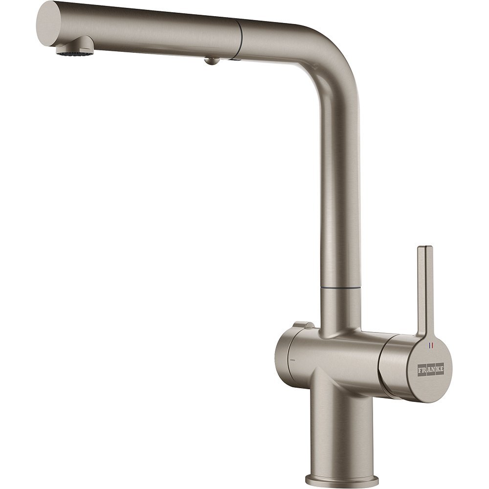 Franke Active Twist uittrekbare uitloop RVS - look - KCB Keukenkranen