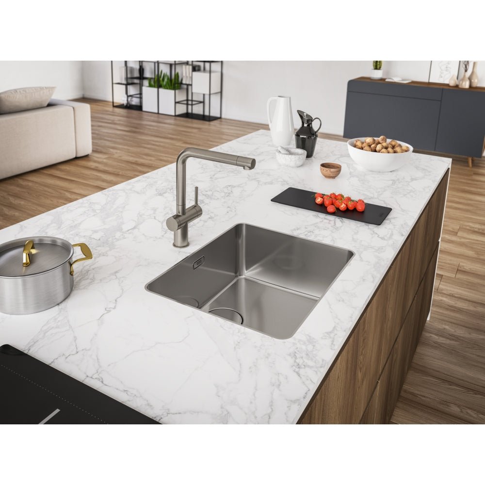 Franke Active Twist vaste uitloop RVS - Look - KCB Keukenkranen