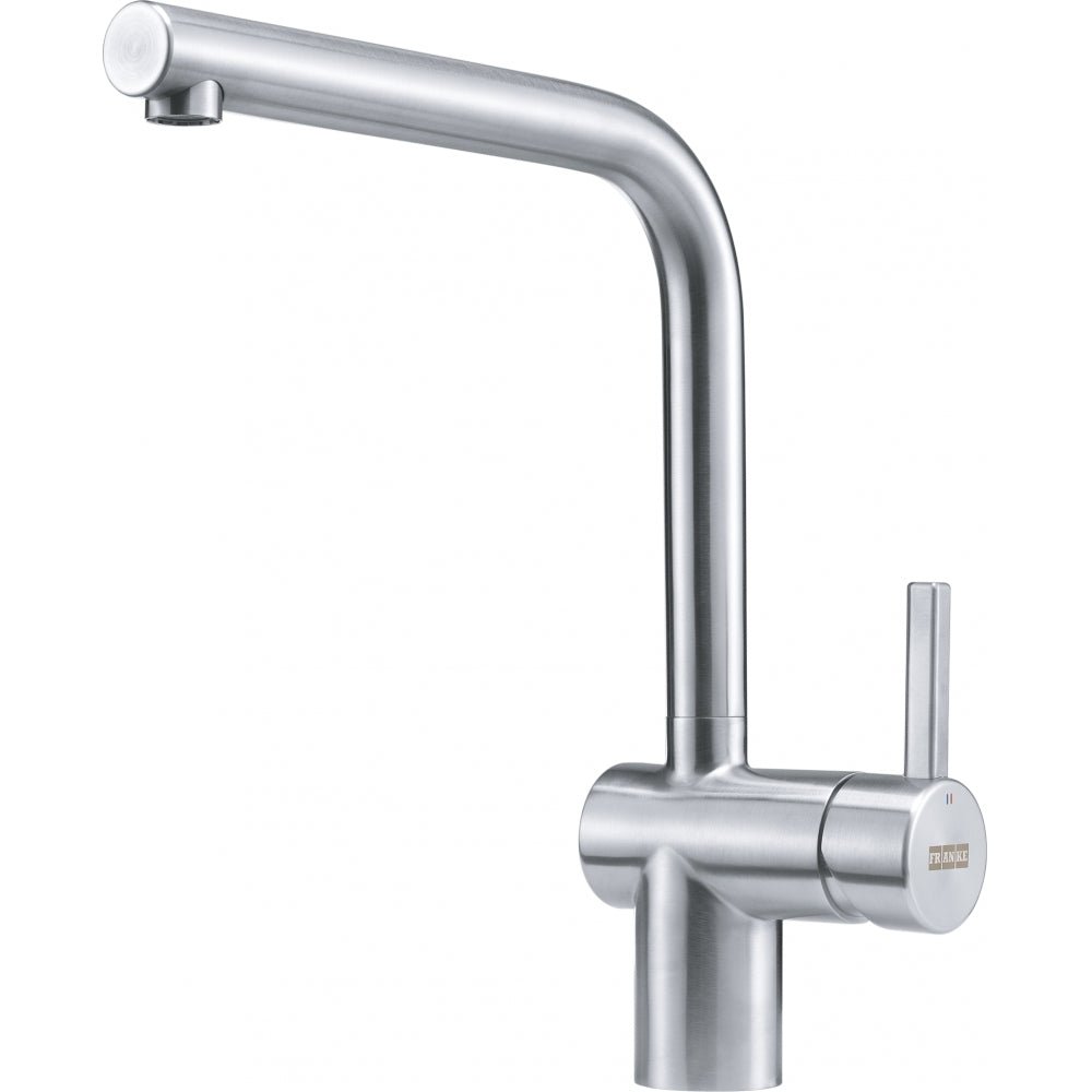 Franke Atlas Neo Swivel vaste kraan Roestvrijstaal - KCB Keukenkranen
