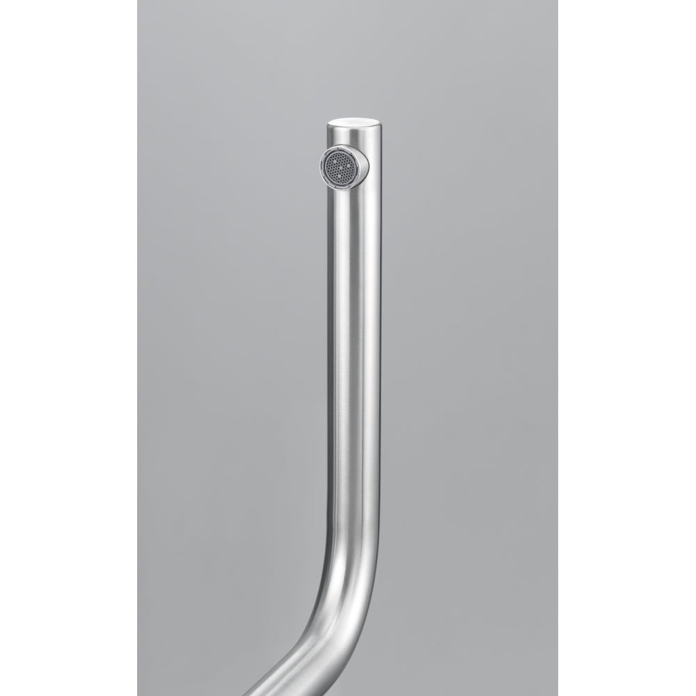 Franke Atlas Neo Swivel vaste kraan Roestvrijstaal - KCB Keukenkranen