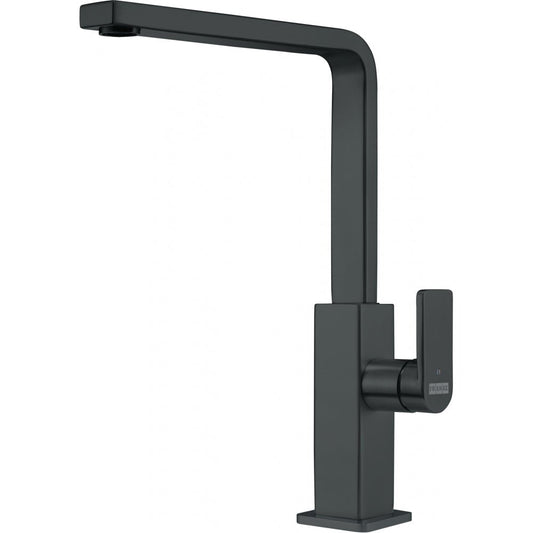 Franke Mythos Vaste uitloop Industrial Black - KCB Keukenkranen