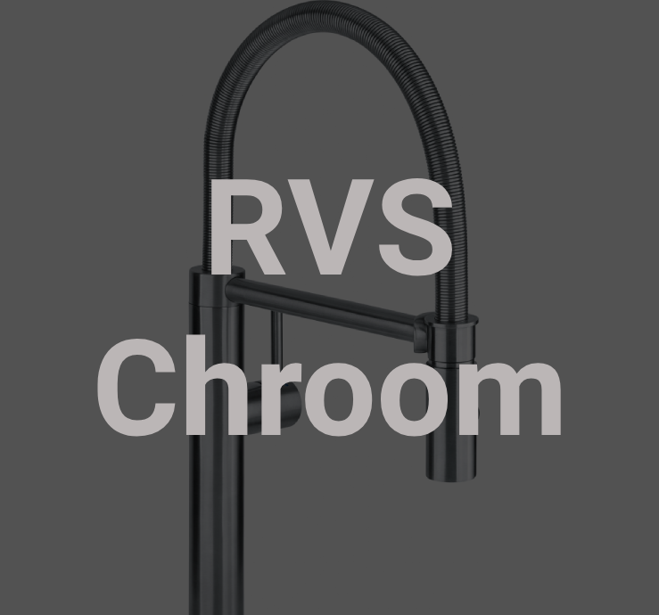 Keukenkranen - Chroom & RVS