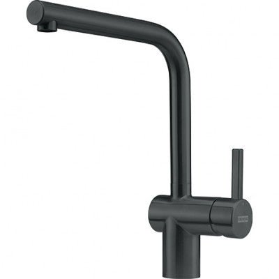 Franke Atlas Neo Swivel vaste uitloop Industrial Black - KCB Keukenkranen